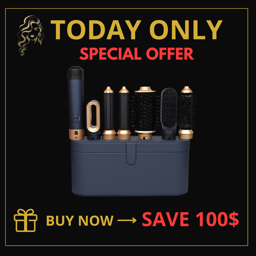 Zeynra 6-in-1 Hot Air Hair Dryer